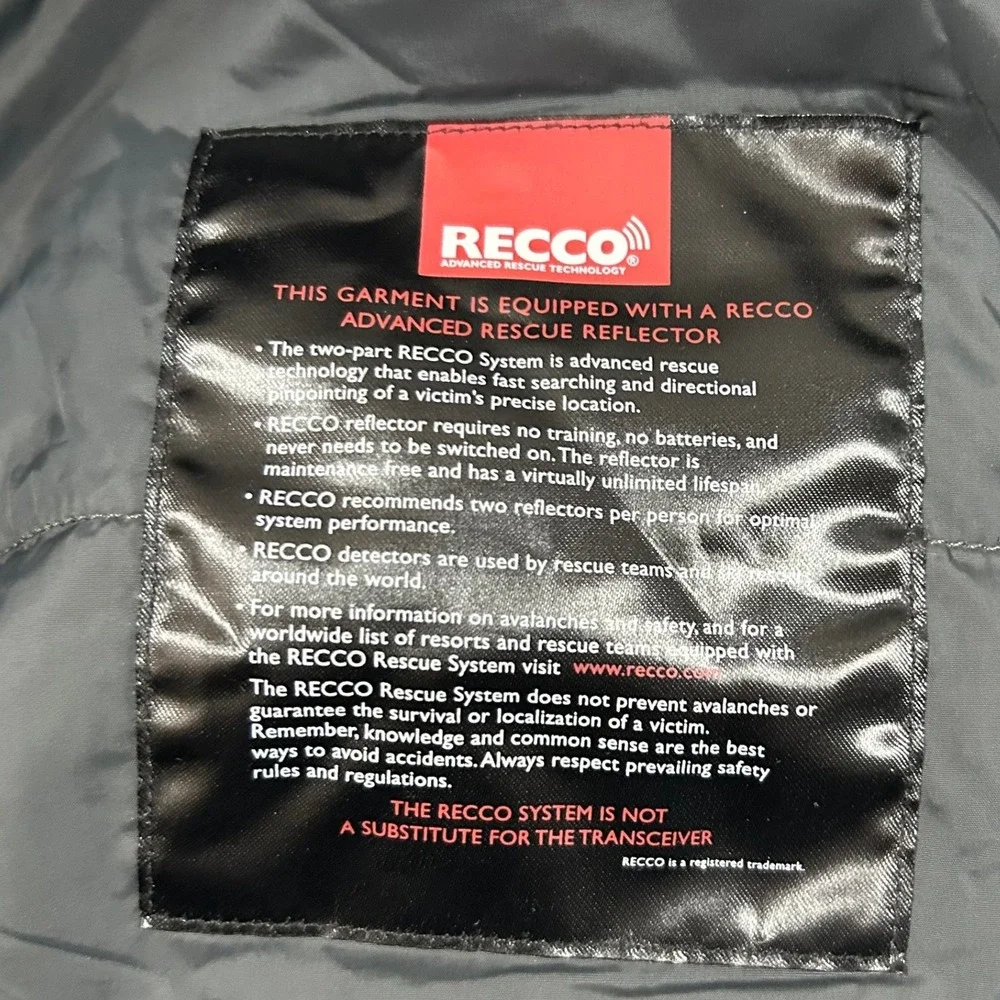 The North Face Summit Series Ski Pants Mens L Black HyVent RECCO Waterproof Snow
